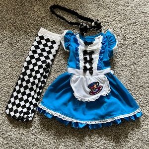 Alice in Wonderland baby costume